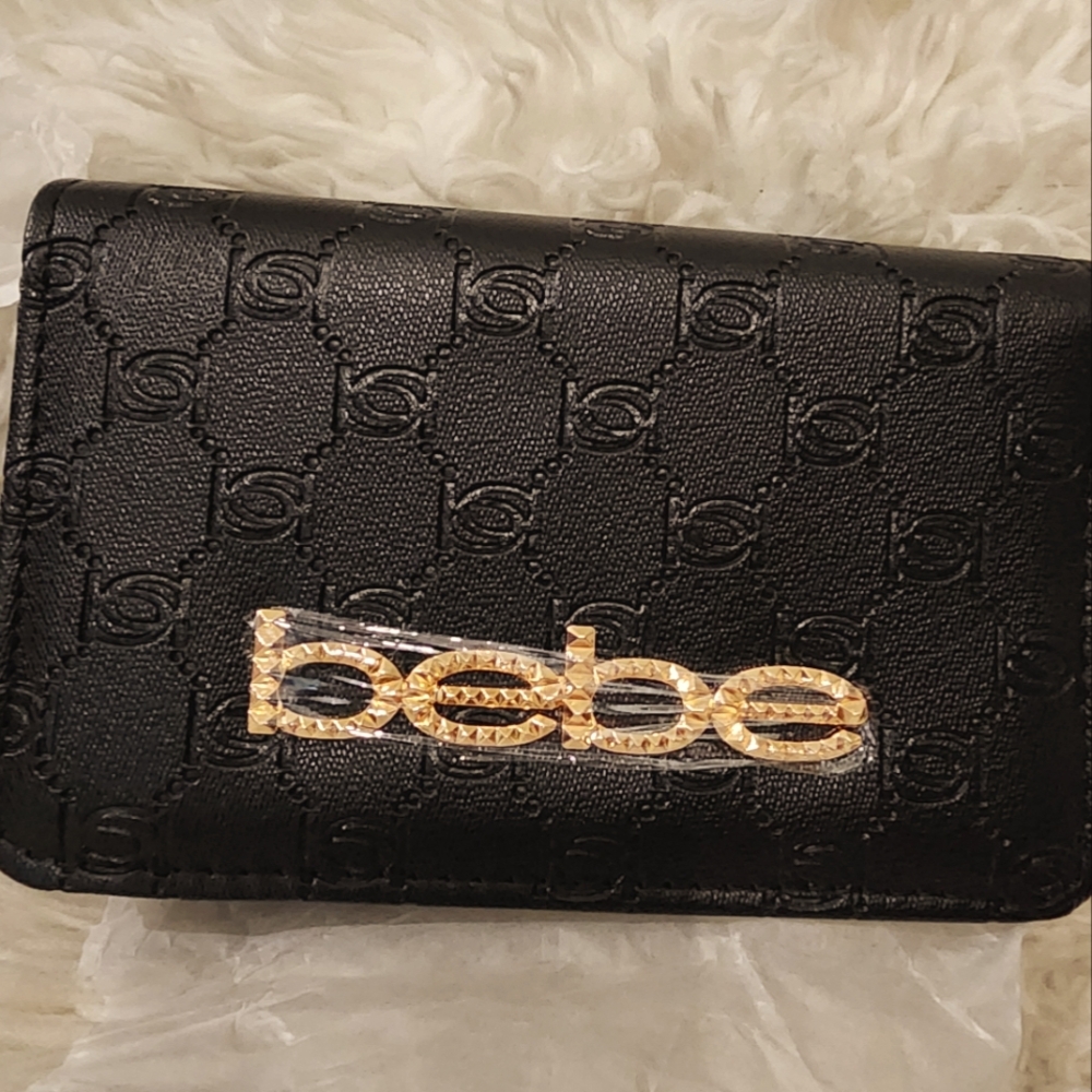 Bebe Black Crossbody Bag